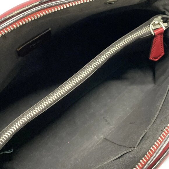 FENDI By The Way Bordeaux Leather - Handbag 660-072925 - Picture 12 of 14